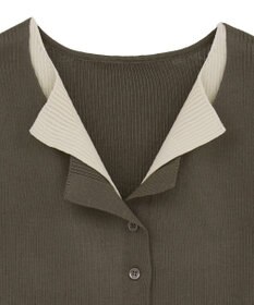 Green Parks ・Ｐｅｔｉｔ　Ｆｌｅｕｒ　バイカラーレイヤードニット