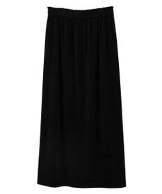 Green Parks ぽかぽか裏起毛ベロアＩラインスカート