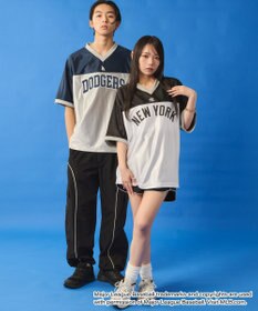 WEGO 【ユニセックス着用ITEM】別注MLBメッシュゲームグラフィックT（SS）