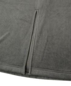 Green Parks ぽかぽか裏起毛ベロアＩラインスカート