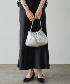 russet レザー巾着4WAYショルダーバッグ(CE-1454)