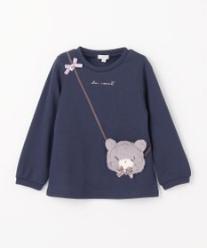 ANY KIDS 裏シャギー ポシェット トレーナー