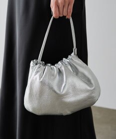 russet レザー巾着4WAYショルダーバッグ(CE-1454)