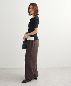 Green Parks ・Ｐｅｔｉｔ　Ｆｌｅｕｒ　バイカラーレイヤードニット