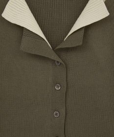 Green Parks ・Ｐｅｔｉｔ　Ｆｌｅｕｒ　バイカラーレイヤードニット