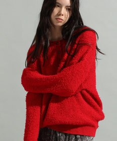 CRAFT STANDARD BOUTIQUE ネップヘンリーネックニットプルオーバー