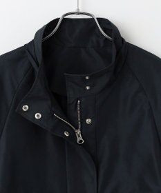 #Newans 【セレモニーにも】ラウンドフリルタフタブルゾン