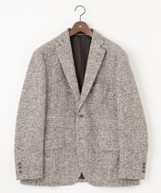 JOSEPH ABBOUD 【キングサイズ・ストレッチ/イタリア素材/軽量】スライバーチェック ジャケット