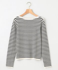 組曲 シルク混ニットロングＴシャツ