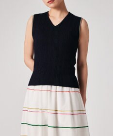 Paul Smith ストライプポイント Vネックニット