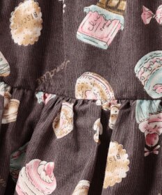 ANY KIDS スイーツ プリント キュロット