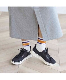 ing <ing>【レイン対応】ローカット厚底スニーカー