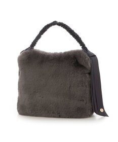 UNBILLION カシュカシュ cachecache / 下がりグログランワンハンドルエコファートート