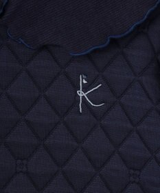 組曲 KIDS 【150-160㎝】フラワーキルトレイヤード トップス