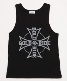 WEGO グラフィックリブタンクトップ