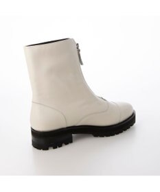 ing <ing>【サスティナブルシリーズ】タンクソールフロントジップブーツ