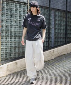 WEGO 【ユニセックス着用ITEM】スリーブラインロゴBIG　T（SS）