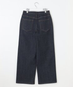 自由区 【洗える】365DENIMワイドストレート パンツ