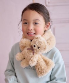 ANY KIDS アニマル ふわふわ マフラー