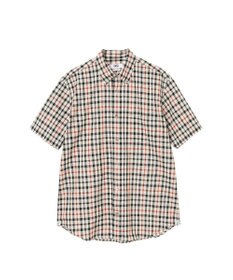 DAKS ハウンドトゥースハウスチェック ボタンダウンシャツ