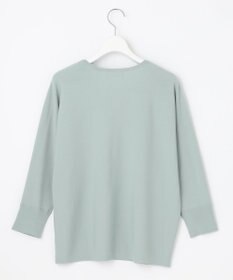 J.PRESS LADIES 【洗える】 レーヨンエリートストレッチ ドルマンスリーブ ニット