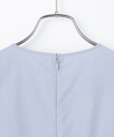 #Newans 【撥水加工/洗濯機可能】〈小柄さんにお勧め〉パフスリーブフレアワンピース