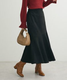 Green Parks マシュマロスエードマーメイドスカート