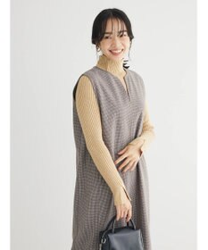 Green Parks ・Ｐｅｔｉｔ　Ｆｌｅｕｒ　ボトルネックリブニット