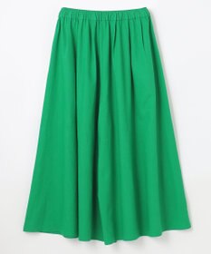 ANY 【ウエストゴム/接触冷感/UVケア】清涼リネンスカーチョ