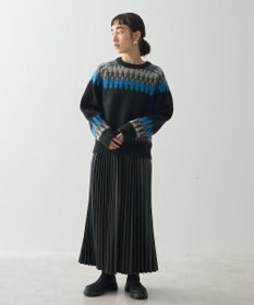 AMERICAN HOLIC ノルディック柄ニットプルオーバー