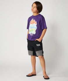 OP／FILA 【SEVEN2】異素材切替ナイロンパンツ