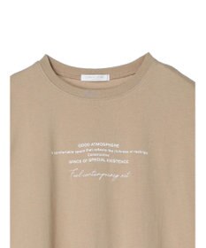 Green Parks バックフォトプリント半袖チュニック