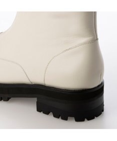 ing <ing>【サスティナブルシリーズ】タンクソールフロントジップブーツ