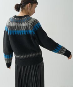 AMERICAN HOLIC ノルディック柄ニットプルオーバー