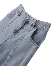 YECCA VECCA 綿麻バギーデニムパンツ