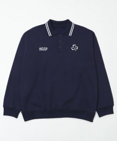 WEGO 【ユニセックス着用ITEM/MLサイズ展開】モチーフロゴポロスウェット