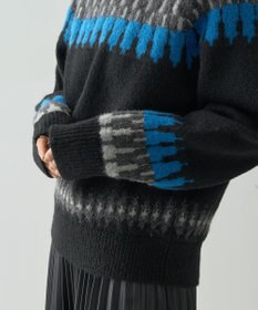 AMERICAN HOLIC ノルディック柄ニットプルオーバー