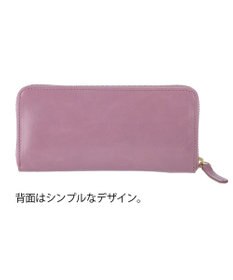 tsumori chisato CARRY シンプルバイカラー ラウンドファスナー長財布
