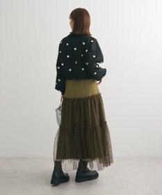 Green Parks ・ELENCARE DUE ハイブリットティアードスカート