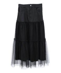 Green Parks ・ELENCARE DUE ハイブリットティアードスカート