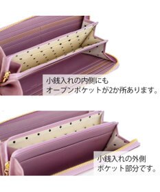 tsumori chisato CARRY シンプルバイカラー ラウンドファスナー長財布