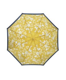 MOONBAT LANVIN en Bleu 長傘 バイカラーデイジー サテンプリント ジャンプ 耐風