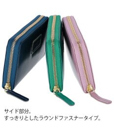 tsumori chisato CARRY シンプルバイカラー ラウンドファスナー長財布