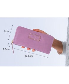 tsumori chisato CARRY シンプルバイカラー ラウンドファスナー長財布