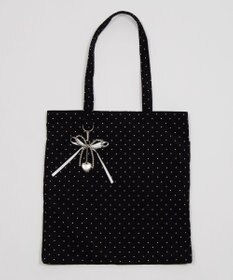 WEGO チャーム付きA4トートバッグ