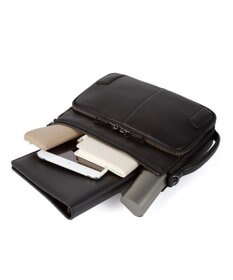 ACE BAGS & LUGGAGE LO HOMME PRESSE アルカイックソフト 本革 横型ショルダーバッグ 71784 ロ・オム・プレッセ