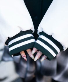 WEGO 2WAYフード付きビッグスタジャン