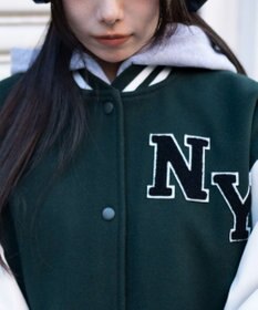 WEGO 2WAYフード付きビッグスタジャン