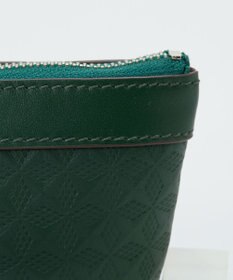 TOPKAPI 【TREASURE TOPKAPI】スムースレザー 幾何柄 マルチケース バッグチャーム