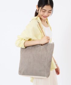 LeSportsac CHAIN CROCHET N/S TOTE/ベージュクロシェ